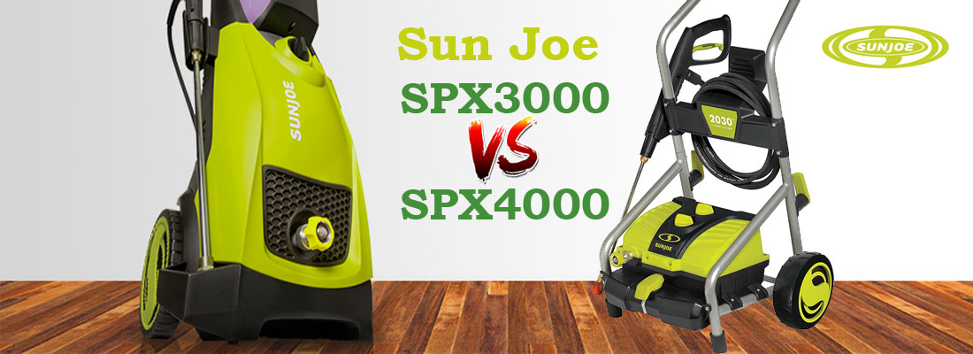 Sun Joe SPX3000 vs Sun Joe SPX4000