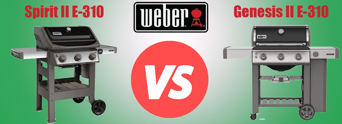 Weber Spirit II E-310 vs Genesis II E-310